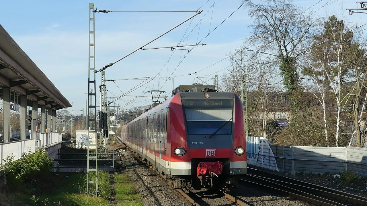 Bahnbetrieb in Siegburg/Bonn