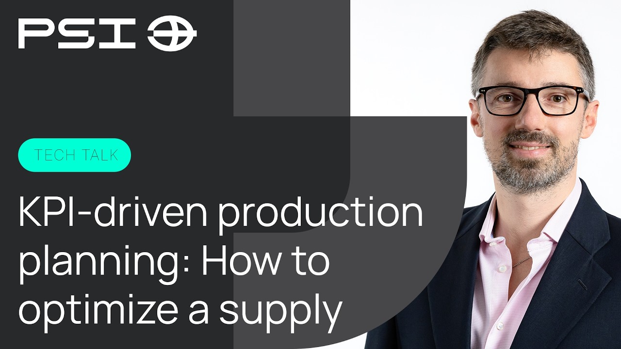 KPI-Driven Production Planning: How to Optimize a Supply Chain?