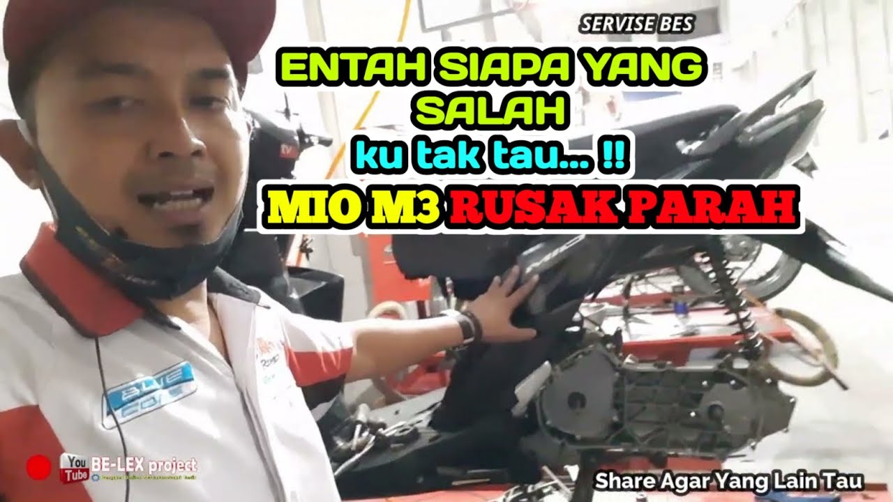 SERVISE BESAR YAMAHA MIO M3