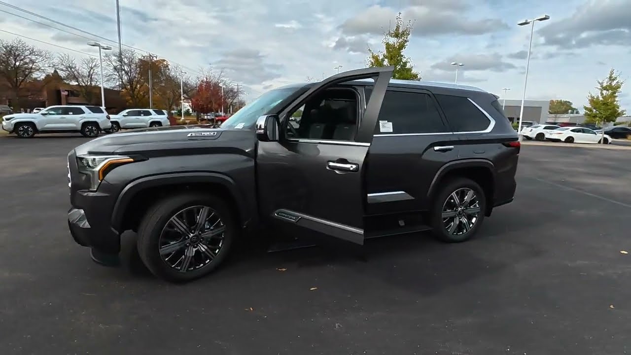 2026 Toyota Sequoia Capstone Test Drive | i-FORCE MAX Hybrid Power & Luxury SUV Review