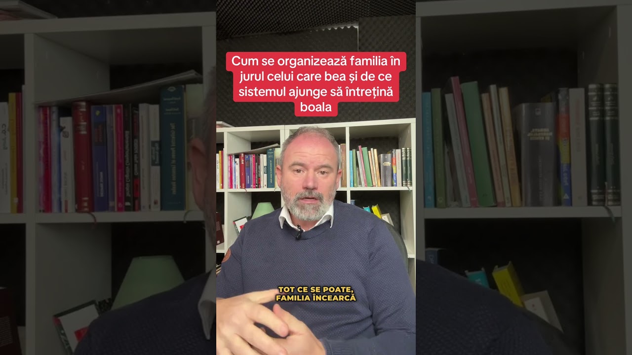 Până când nu este conștientizată frica și trauma, cel care bea va continua să o facă