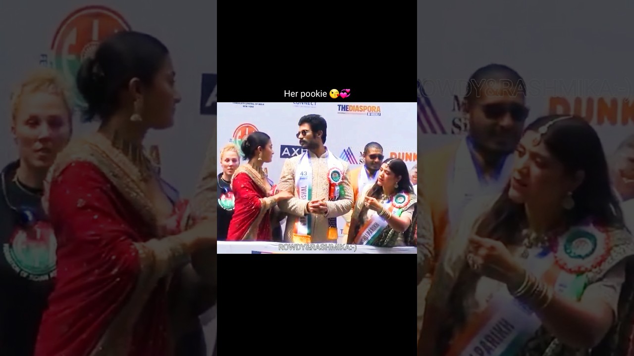 Rowdy for others pookie for her 😌 #rashmikamandanna #wedding #love #vijaydeverakonda #virosh #viral