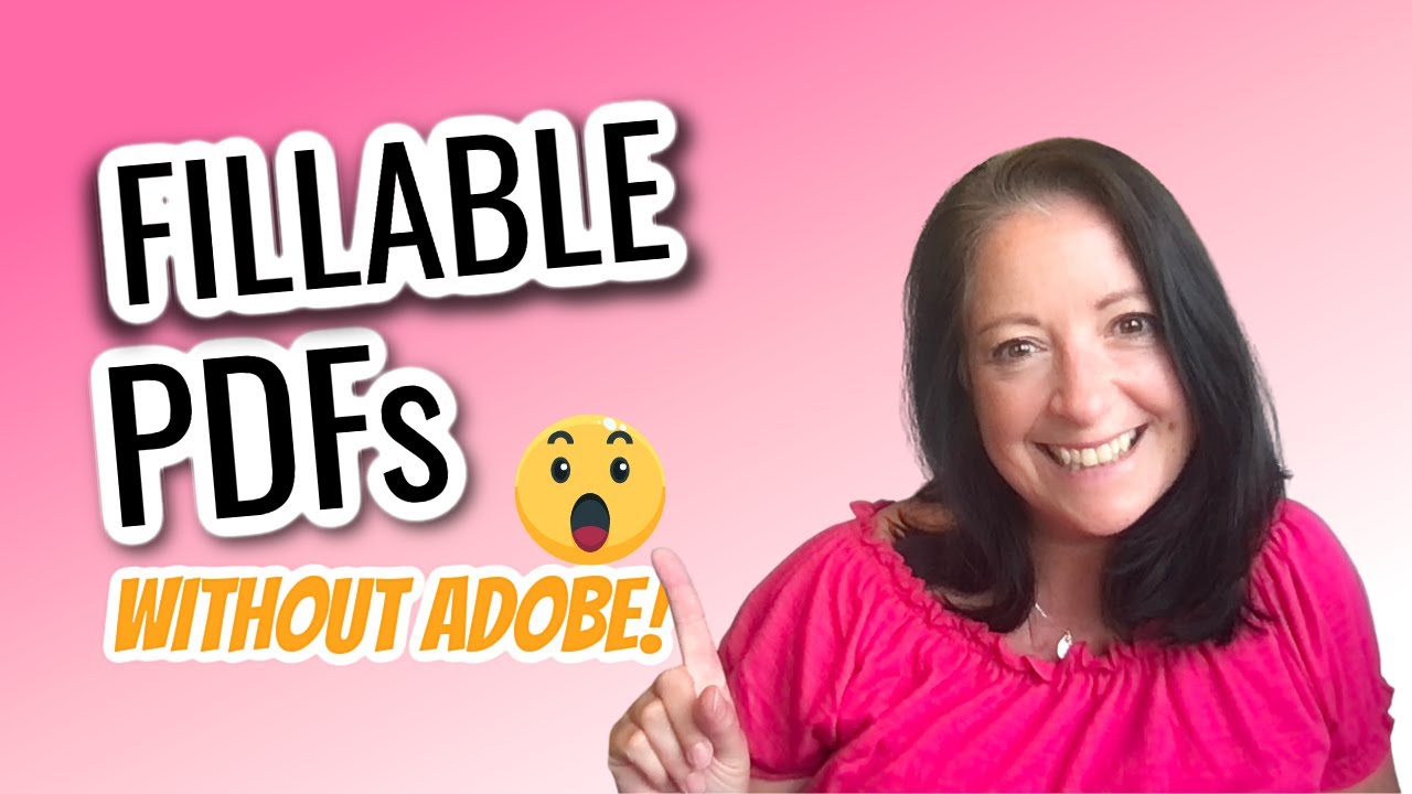 How to create FILLABLE text boxes in PDF ✏️