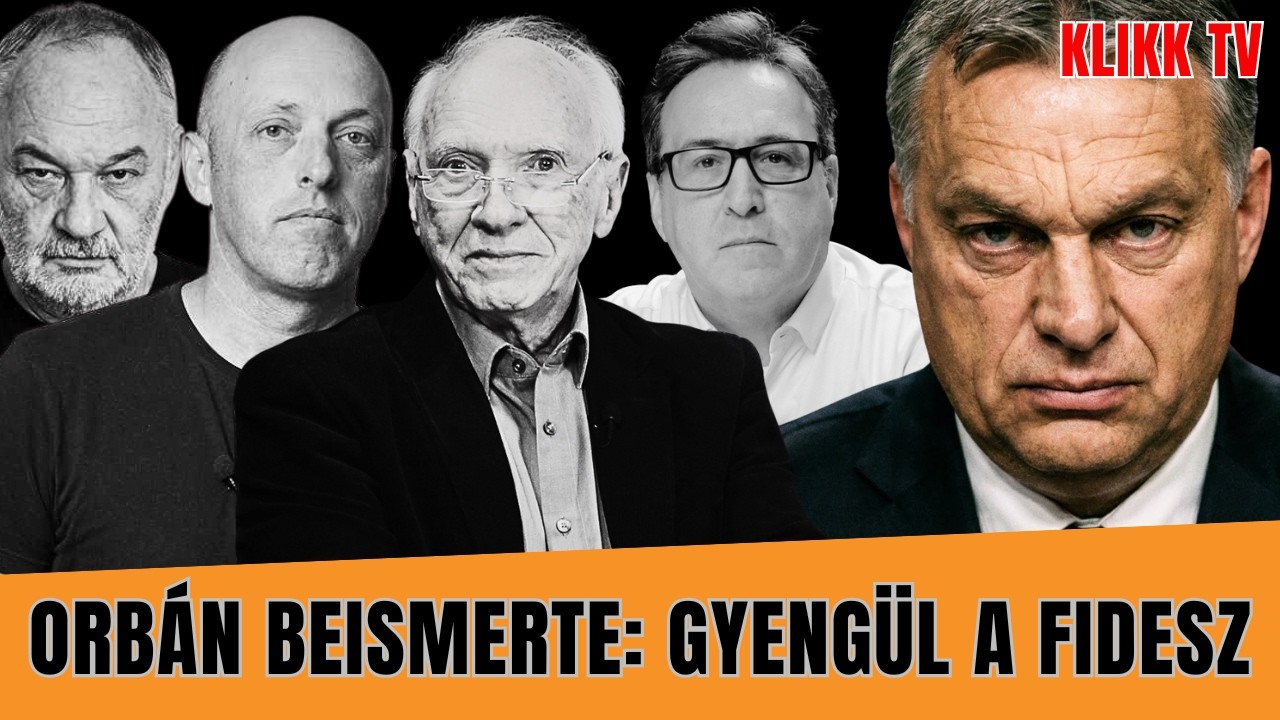 Orbán beismerte: GYENGÜL A FIDESZ | ÚjságíróK ÉLŐ