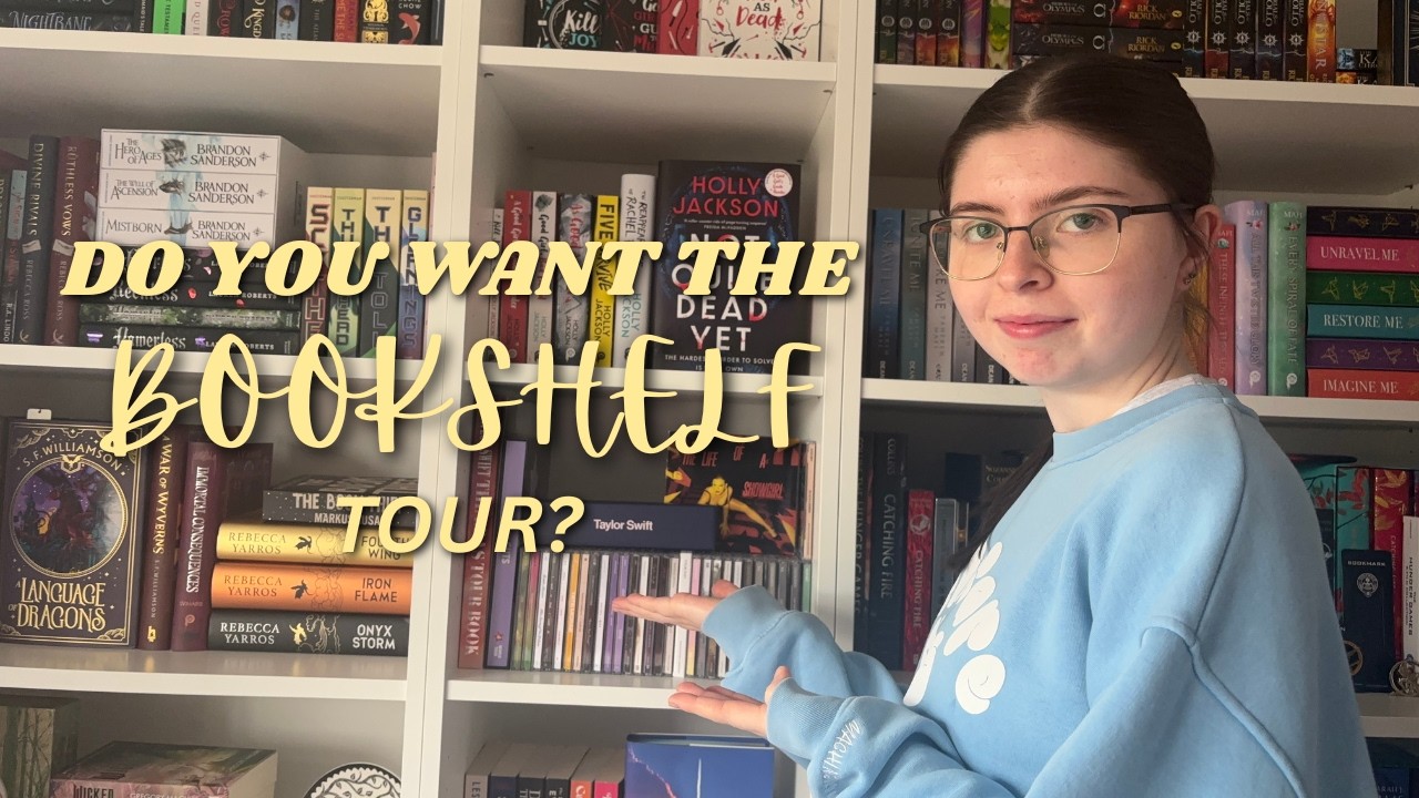 Bookshelf Tour & Other Bookish Things 📚