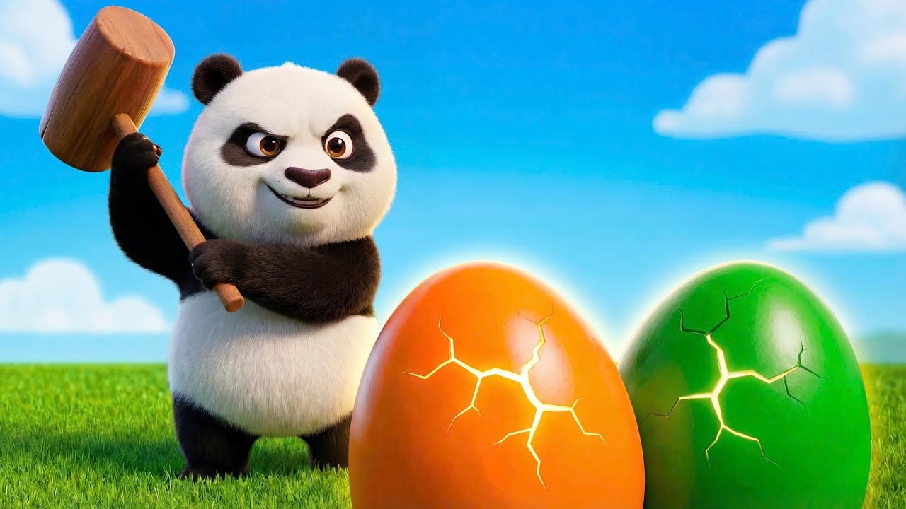 Panda Stole Eggs from Old MacDonald’s Farm! 🥚🐼 | Angry Farmer Calls the Police 🚨🚓 | Funny 3D Cartoon