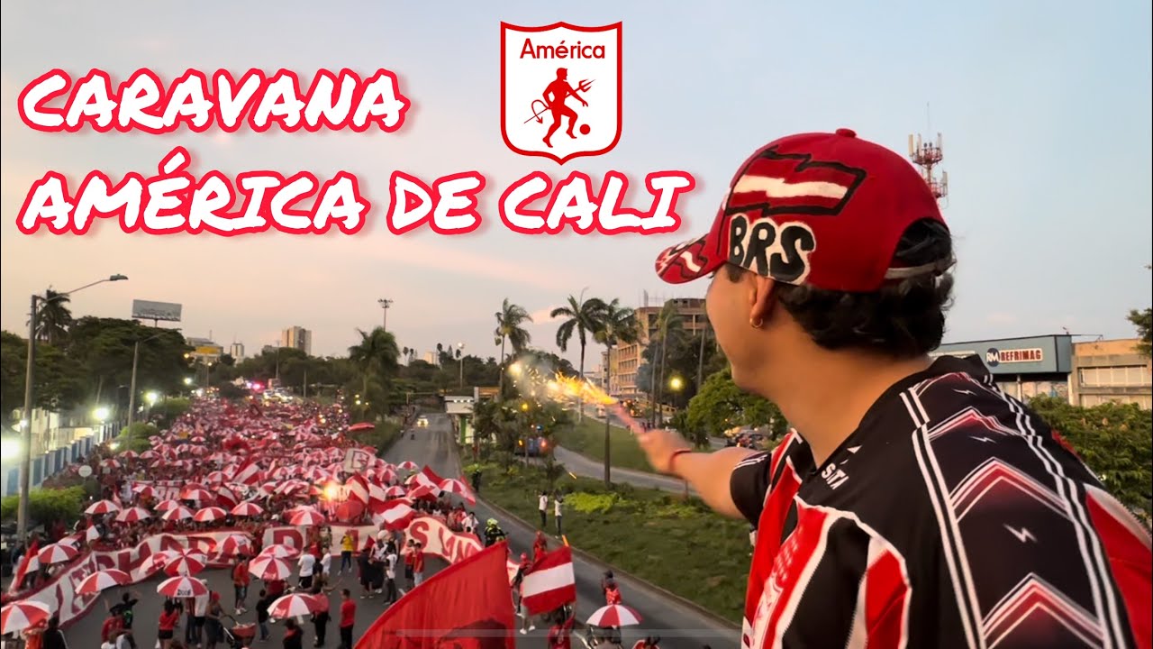 Caravana, cumpleaños #97 América de Cali !!