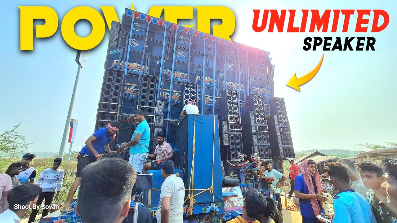 POWER MUSIC UNLIMITED SPEAKER LODING ON ODISHA MOTTO ✅🔥