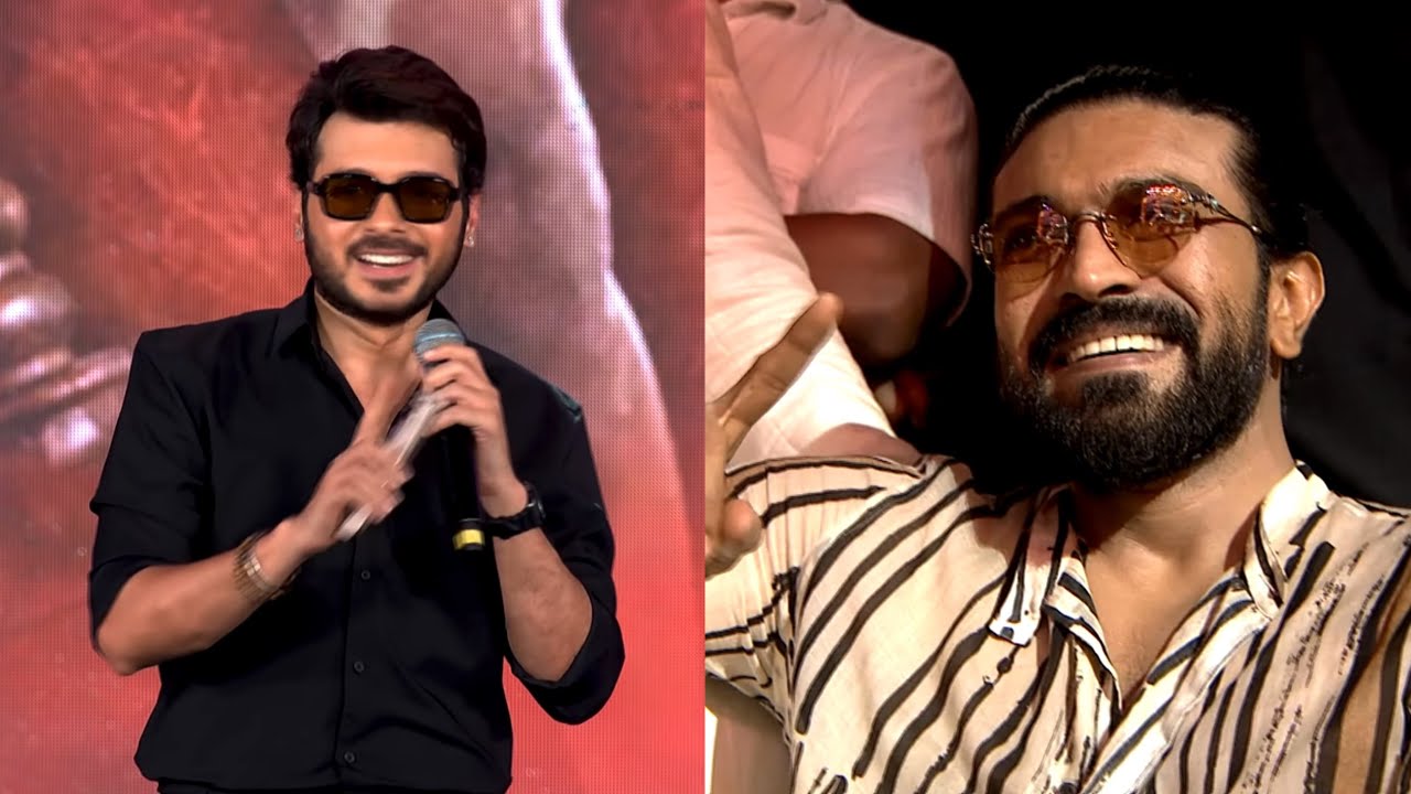 Divyendu Sharma Speech At PEDDI Grand Pre Release Event | Ram Charan & Janhvi Kapoor
