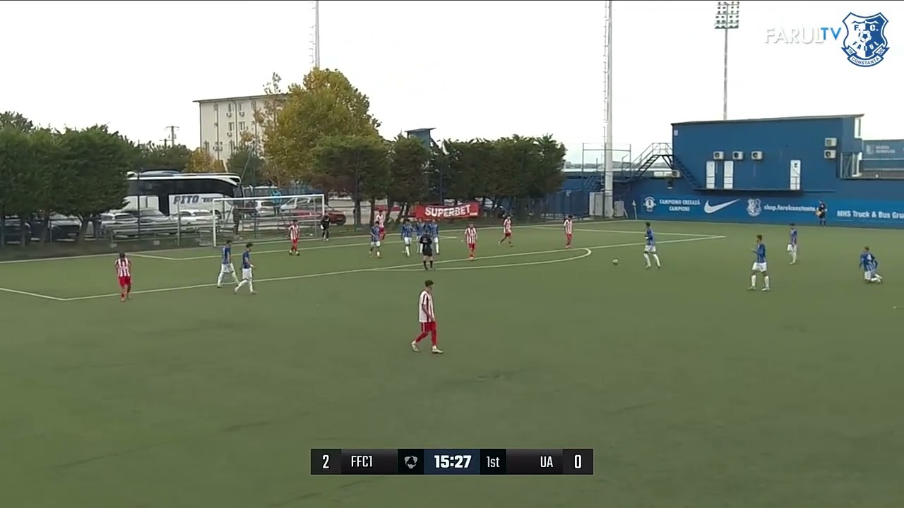 Rezumat, Liga Elitelor U17, play-off, etapa 1: Farul Constanța U17 - UTA Arad U17 4-2