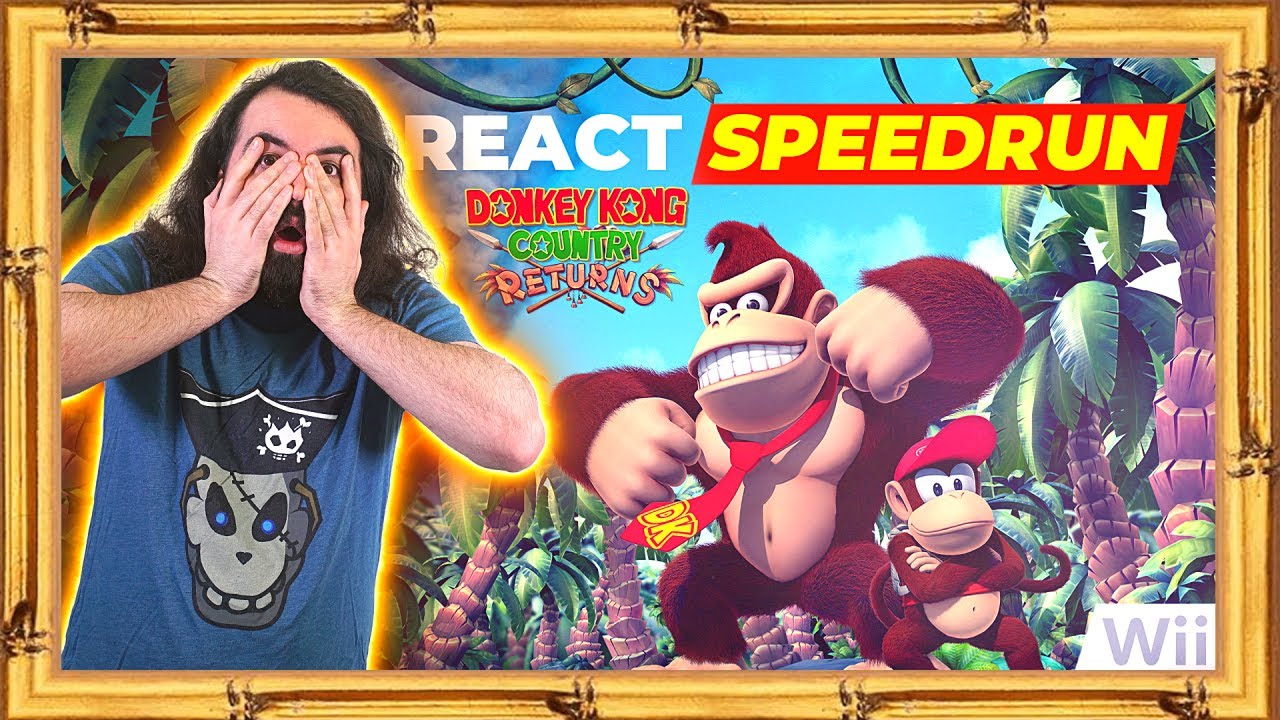 CE SPEEDRUN EST INHUMAIN !! (Donkey Kong Country Returns)