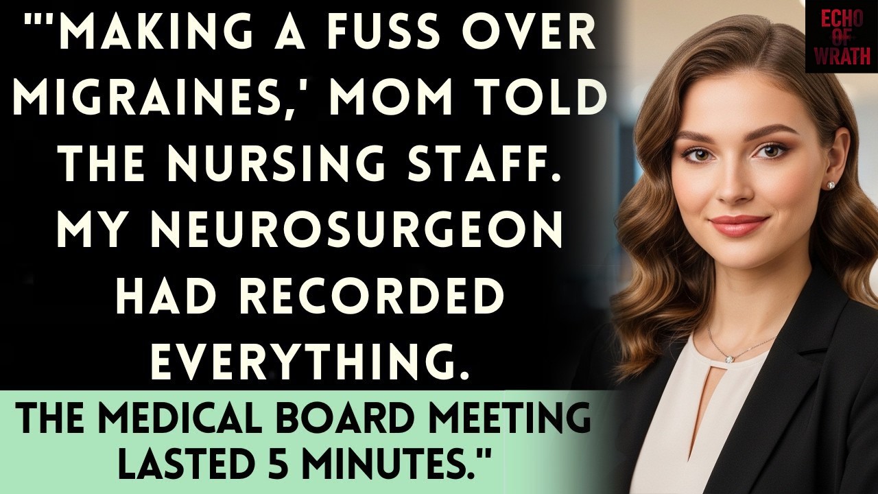 During The Medical Conference, Mom Said 'Just Headaches'—Then The Surgeon Played The Video