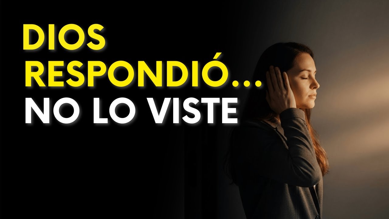Si estás viendo esto, Dios ya respondió tu oración