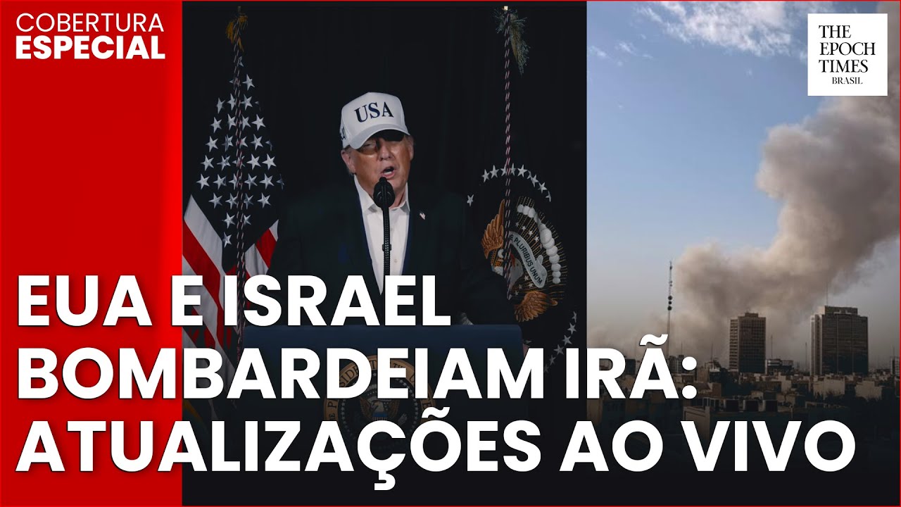 EUA E ISRAEL BOMBARDEIAM IRÃ: ATUALIZAÇÕES AO VIVO