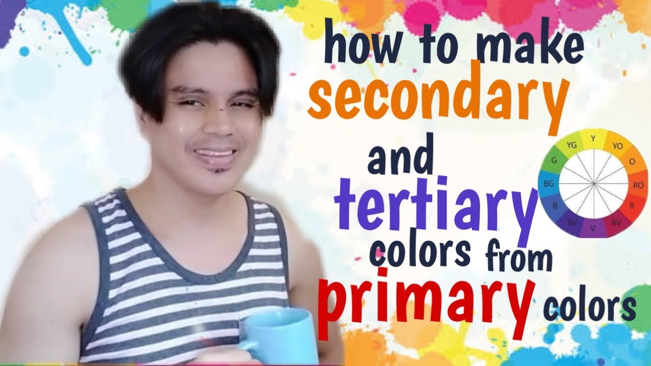 Weekend with Marlon: How to make secondary and tertiary colors from primary colors.