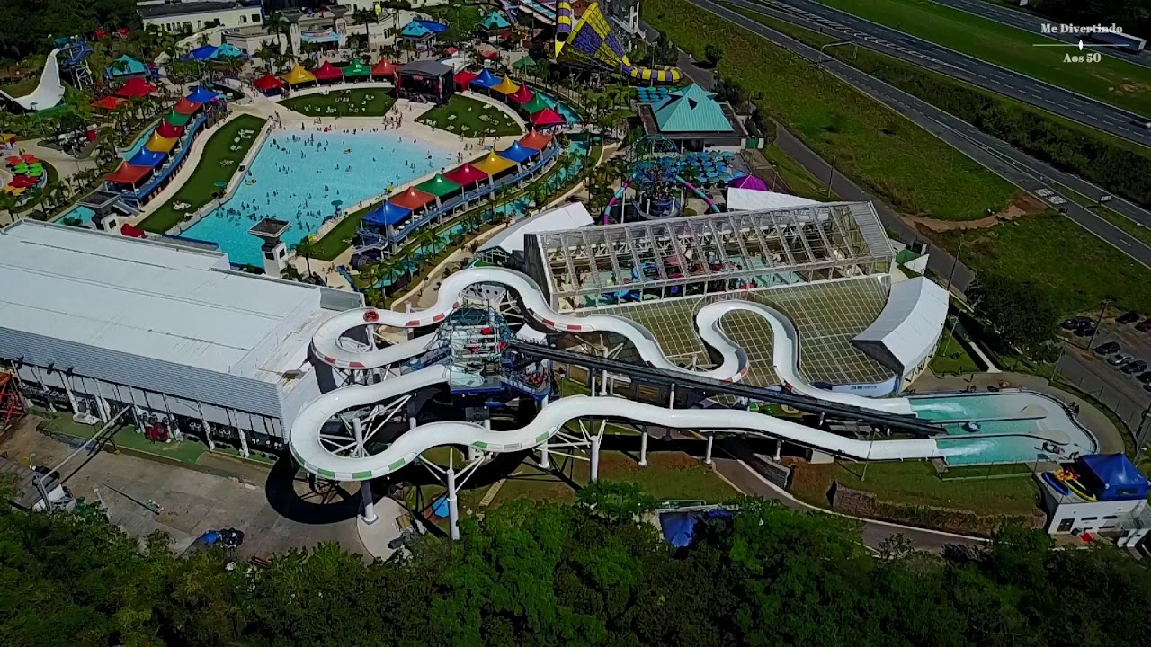 Wet'n Wild e Hopi Hari - Visto de Cima