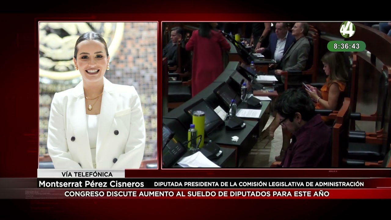 Montserrat Pérez Cisneros habla sobre la discusión del aumento al sueldo de diputados