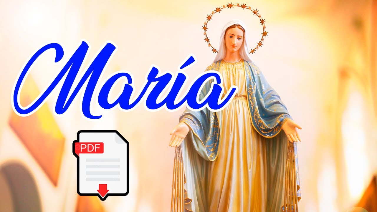 MARÍA | CANTO A LA VIRGEN MARÍA | CANTOS CATÓLICOS
