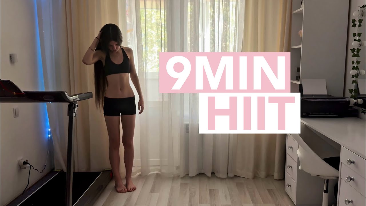 9-МИНУТНОЕ HIIT-КАРДИО ДЛЯ СЖИГАНИЯ КАЛОРИЙ // ВЫСОКАЯ ИНТЕНСИВНОСТЬ // Без оборудования