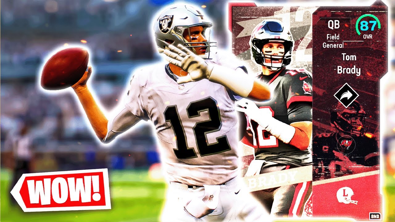I BOUGHT MY FAVORITE PLAYER TOM BRADY IN MADDEN 25
