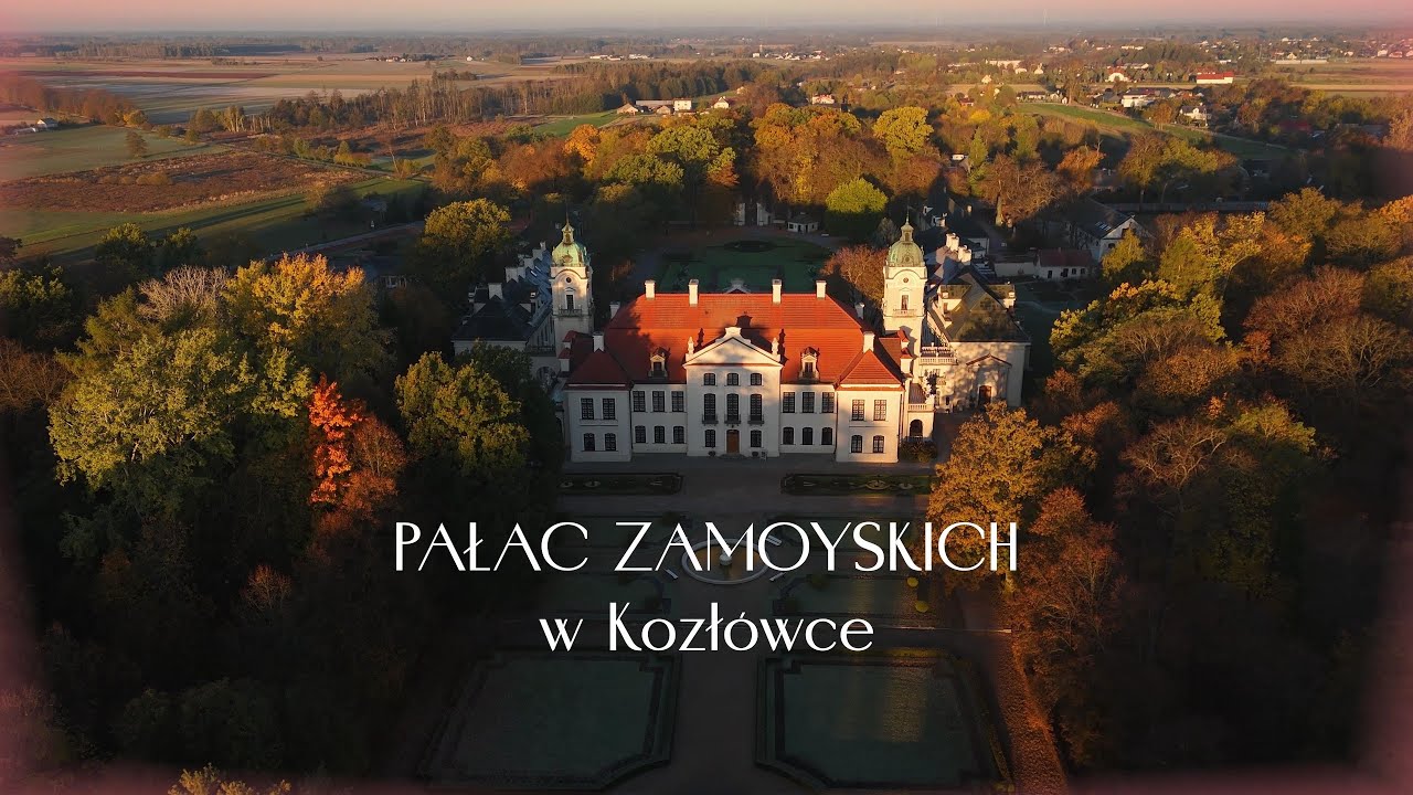 PAŁAC ZAMOYSKICH w Kozł&oacute;wce 4K | Drone Movie | DJI Mini 4 Pro