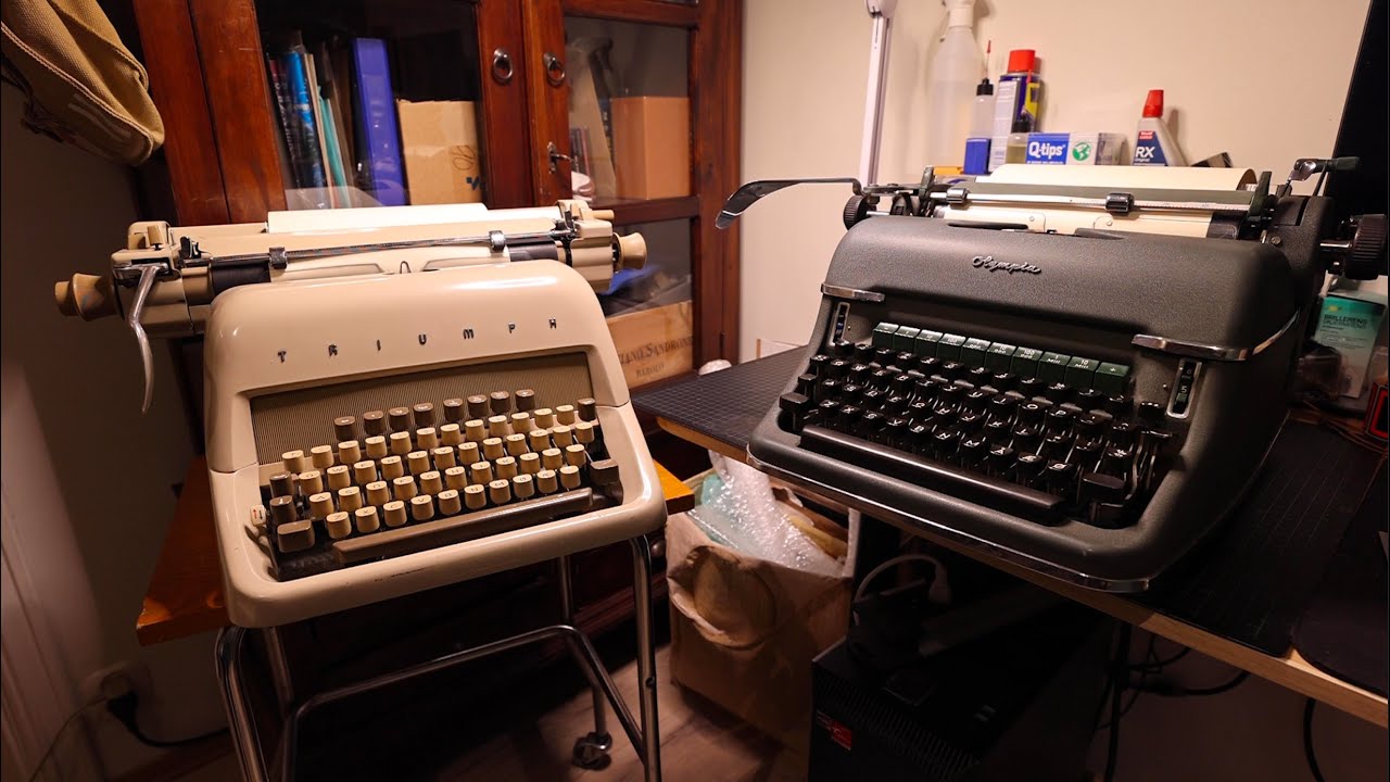 Typewriter Battle: Triumph Matura S vs Olympia SG1