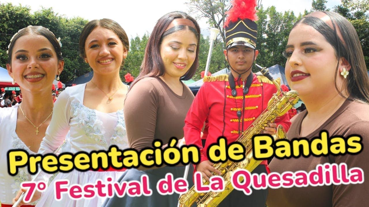 Presentación de Bandas en el 7° Festival de La Quesadilla. SanRafael Chalatenango #elsalvador #2025