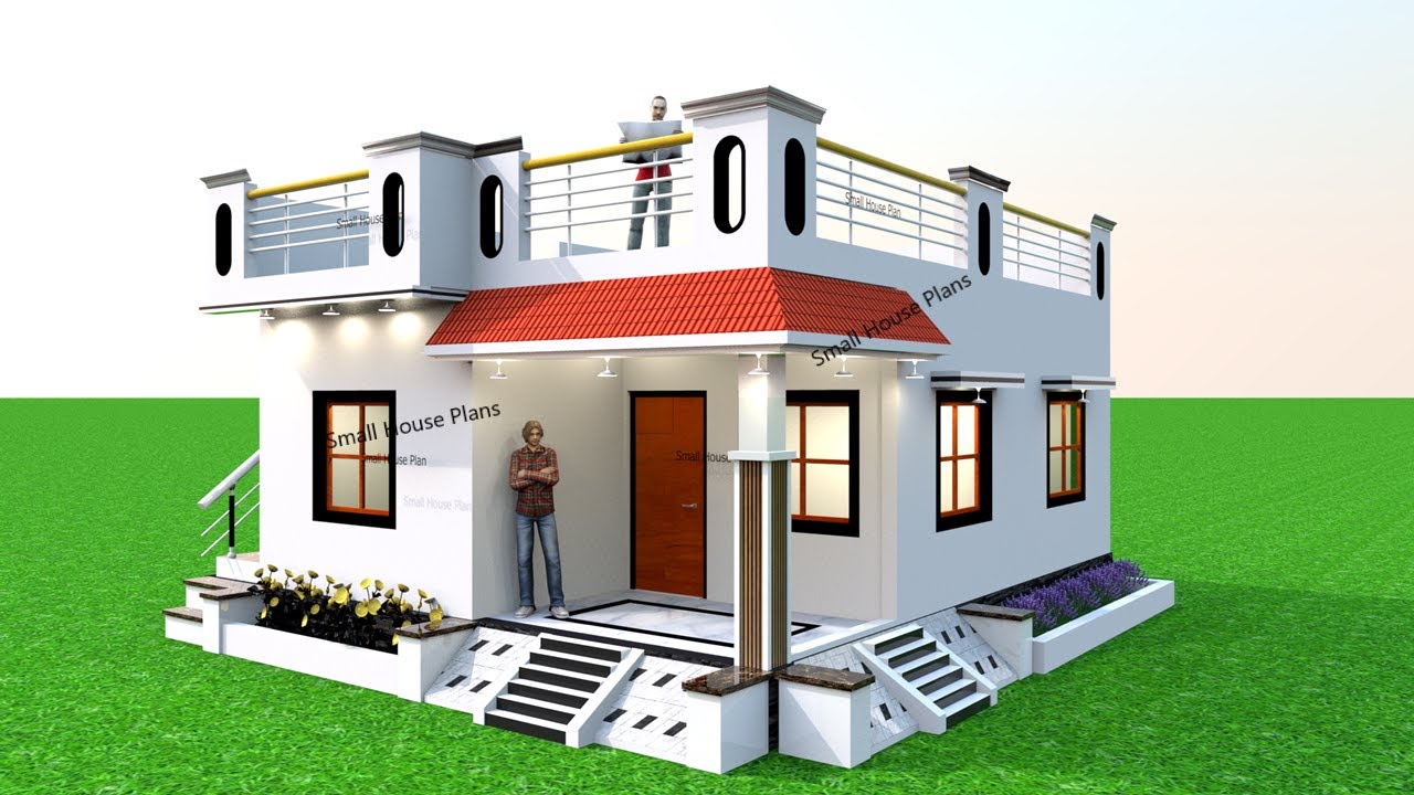 मात्र 5 लाख में बनाये एक शानदार माकन का डिजाईन | Simple house design under 5 lakhs | 2BHK House