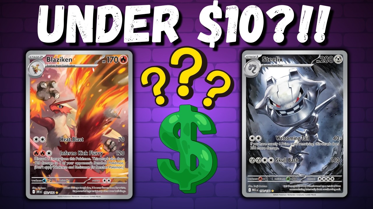 Undervalued Pokémon Cards Under $10 (Real Market Data)