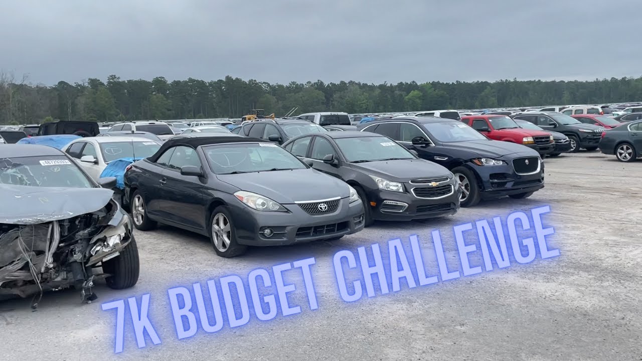 Copart 7k Budget Challenge Mike vs Ivan Who is going to Win?