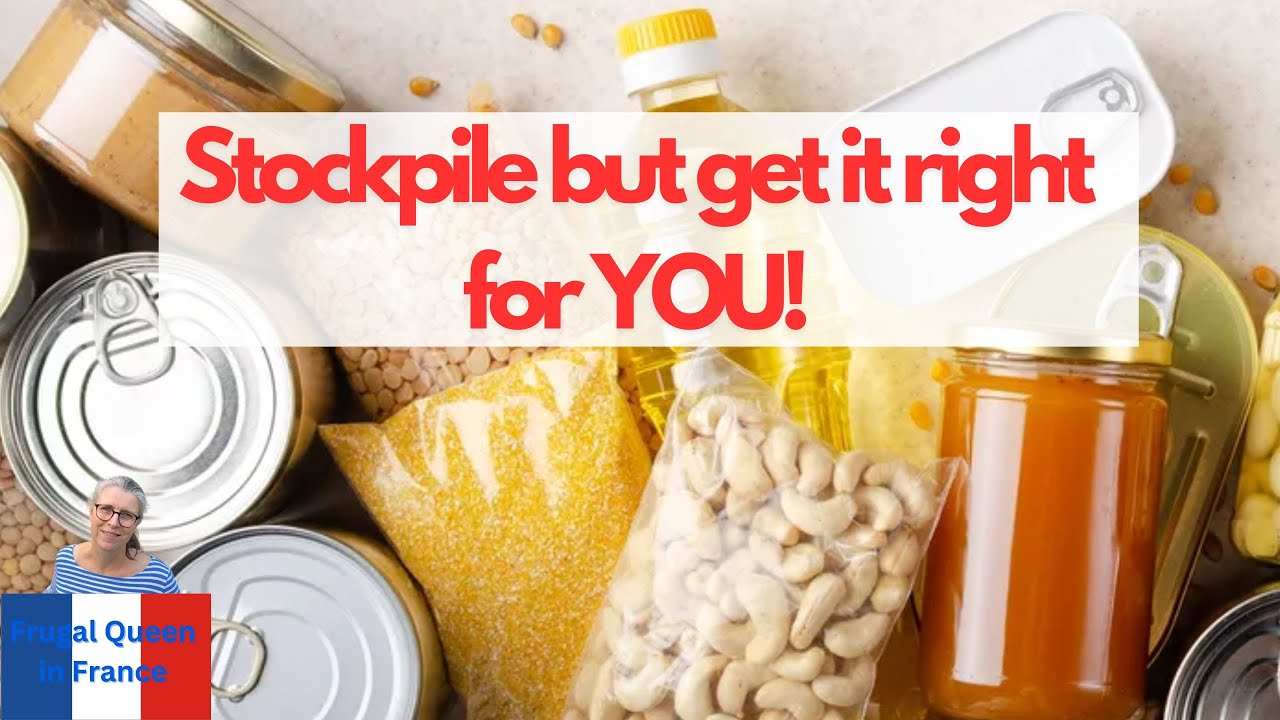Stockpile but get it right for YOU! #frugalityislife #stockpicks #prepper #costoflivingcrisis