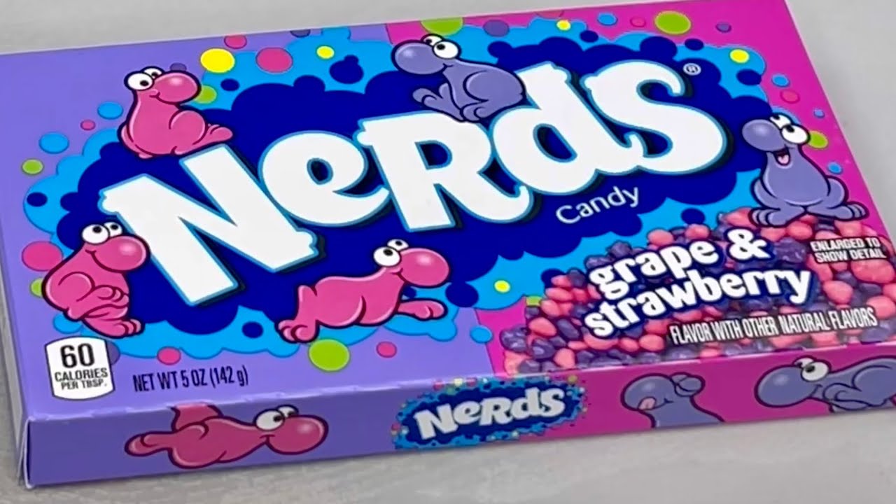 Making NERDS Grape & Strawberry  Ice Cream Roll | Cream Ice Rolls #asmr #usa