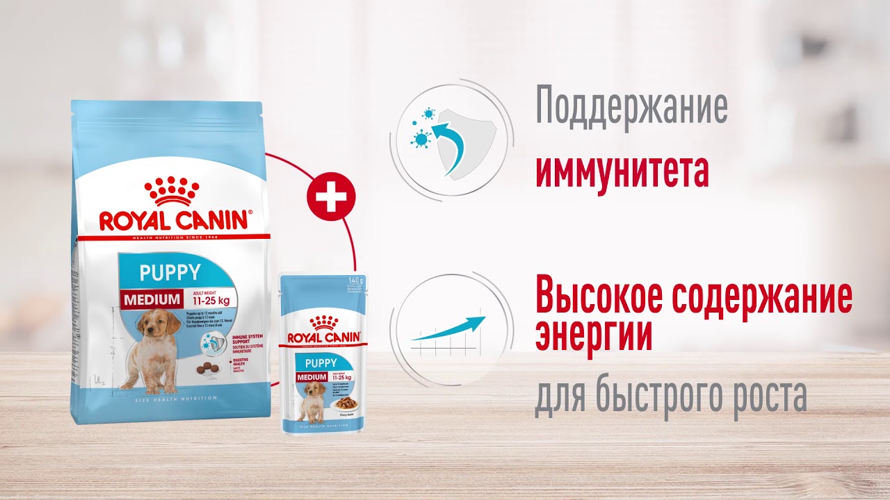 Royal Canin Starter Medium, Royal Canin Puppy Medium, Royal Canin Medium Adult