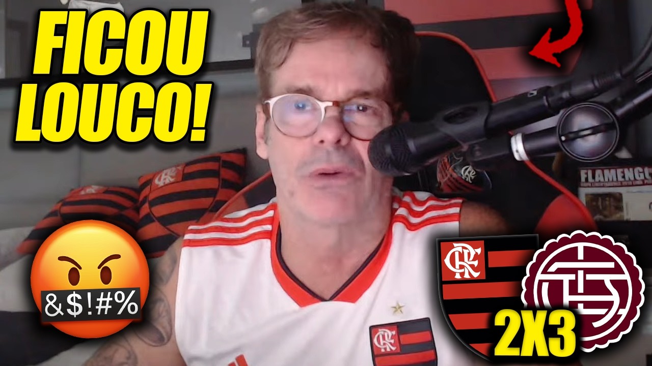 REAÇÕES do FERNANDO GIL no APITO FINAL de FLAMENGO 2x3 LANÚS - RECOPA 2026 - REACT