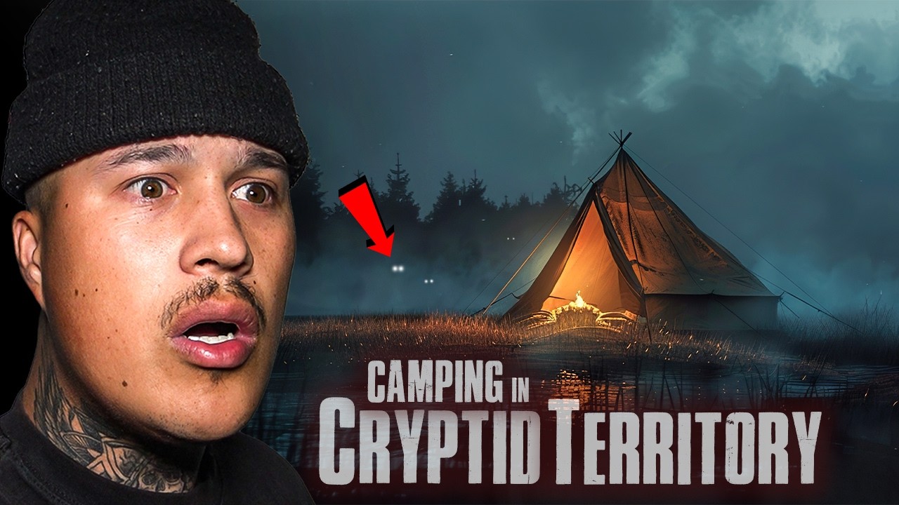 (SOMETHING CAME TO MY CAMP!) TERRIFYING SOLO NIGHT In HAUNTED FOREST - NIGHT WALKER ENCOUNTER