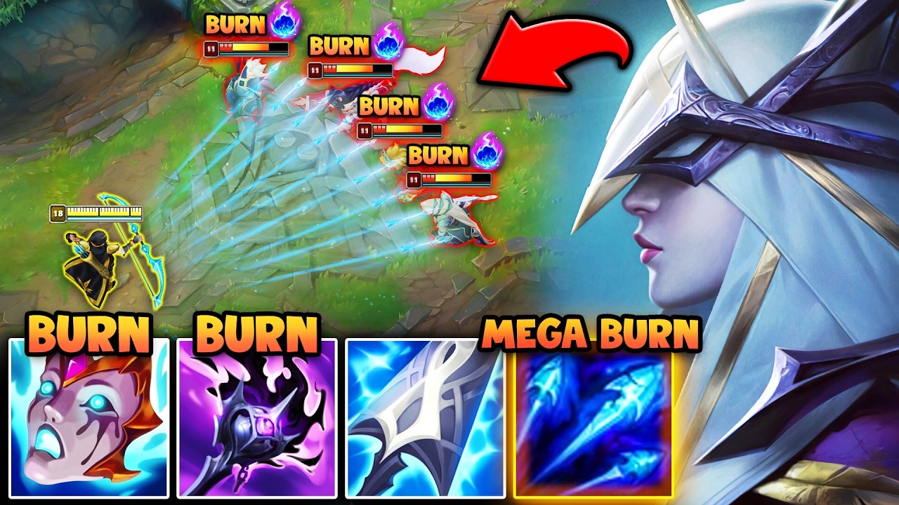 THIS ANNOYING POKE ASHE BUILD REQUIRES 0 SKILL TO PLAY (THIS IS 100% BRAINLESS)