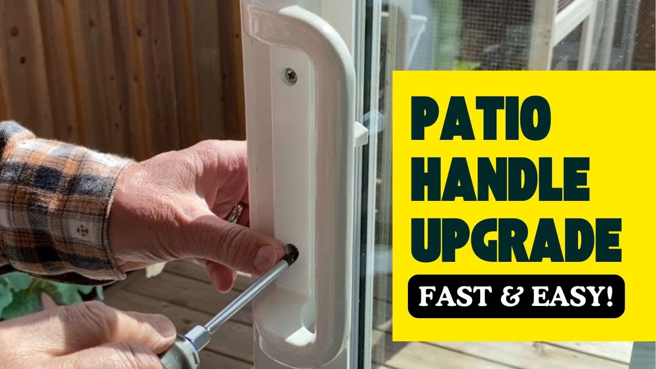 My Patio Door Handle Snapped So I Tried This Easy Fix!