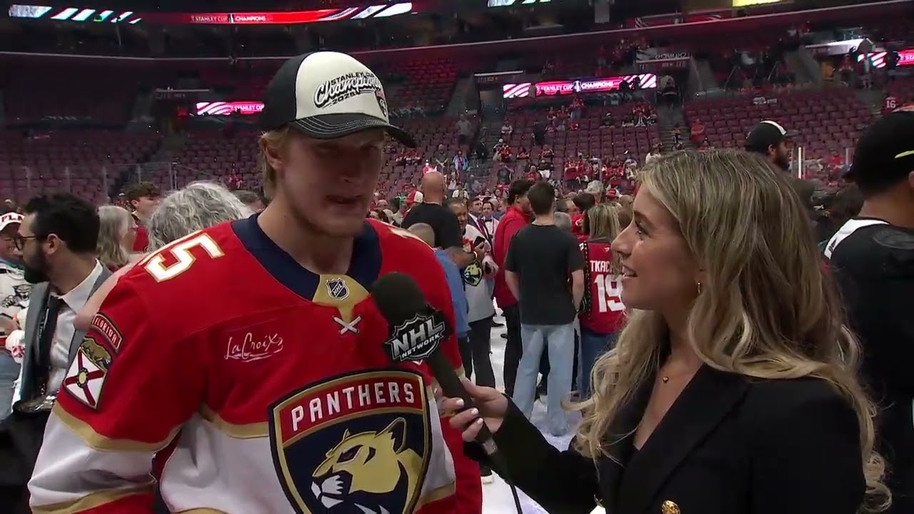 Anton Lundell Talks Winning Another Stanley Cup