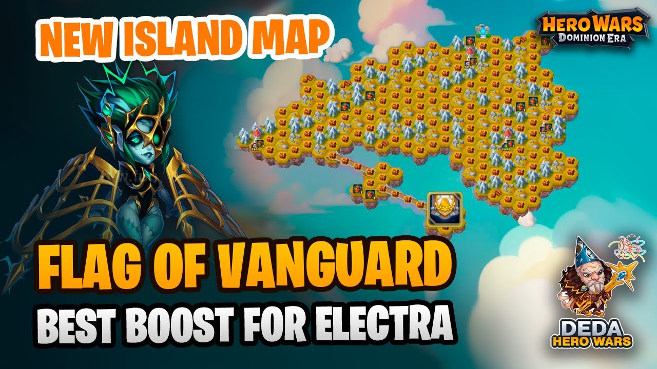 Electra von Grave event and new Flag of Vanguard for best team. Hero-Wars: Dominion Era