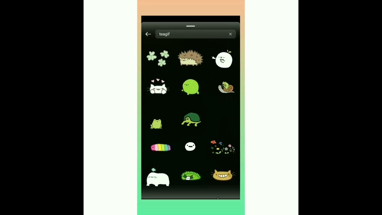 Cute & Aesthetic GIF/Stickers For Instagram Stories ♡   Watch full video on my channel ☺