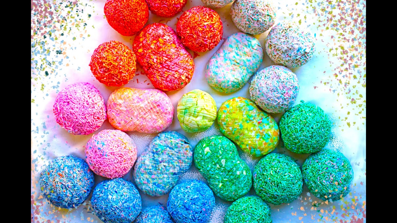 Soap.Crushing soap asmr. Soap balls. Recycled soap cubes.
