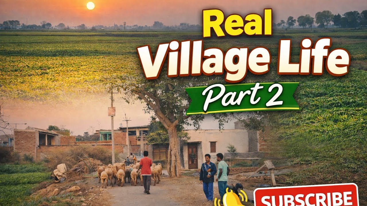 Part 2 my village life 🏡🌻..#villagelife#vlog #newyoutuber#realvillagelifestyle#viral ..