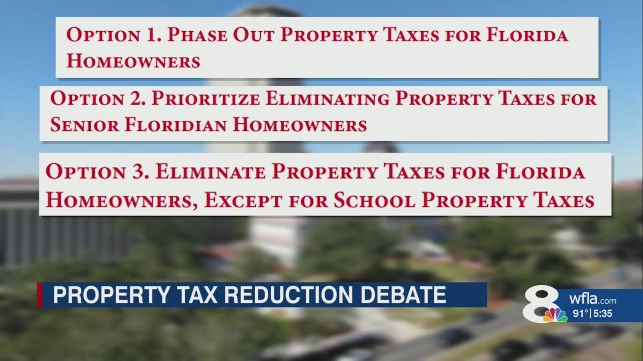 Florida Tax Watch suggests property tax relief for lawmakers