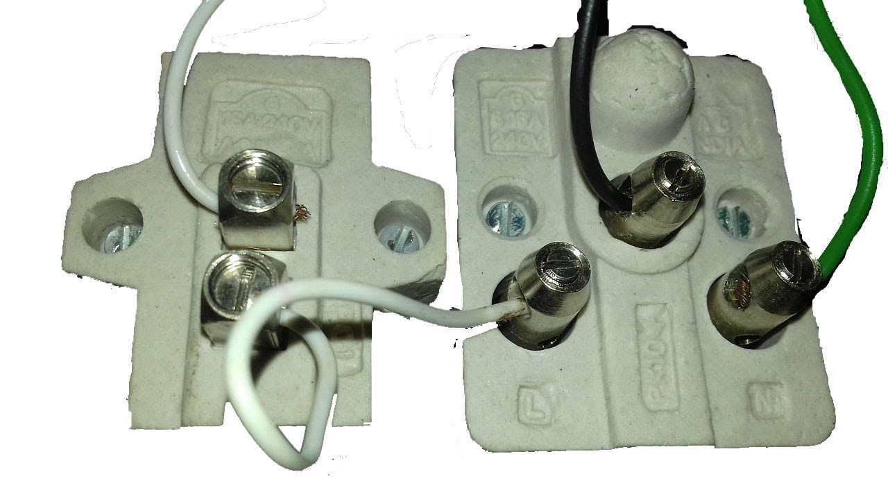Universal Switch Socket Combined connection & wiring diagram