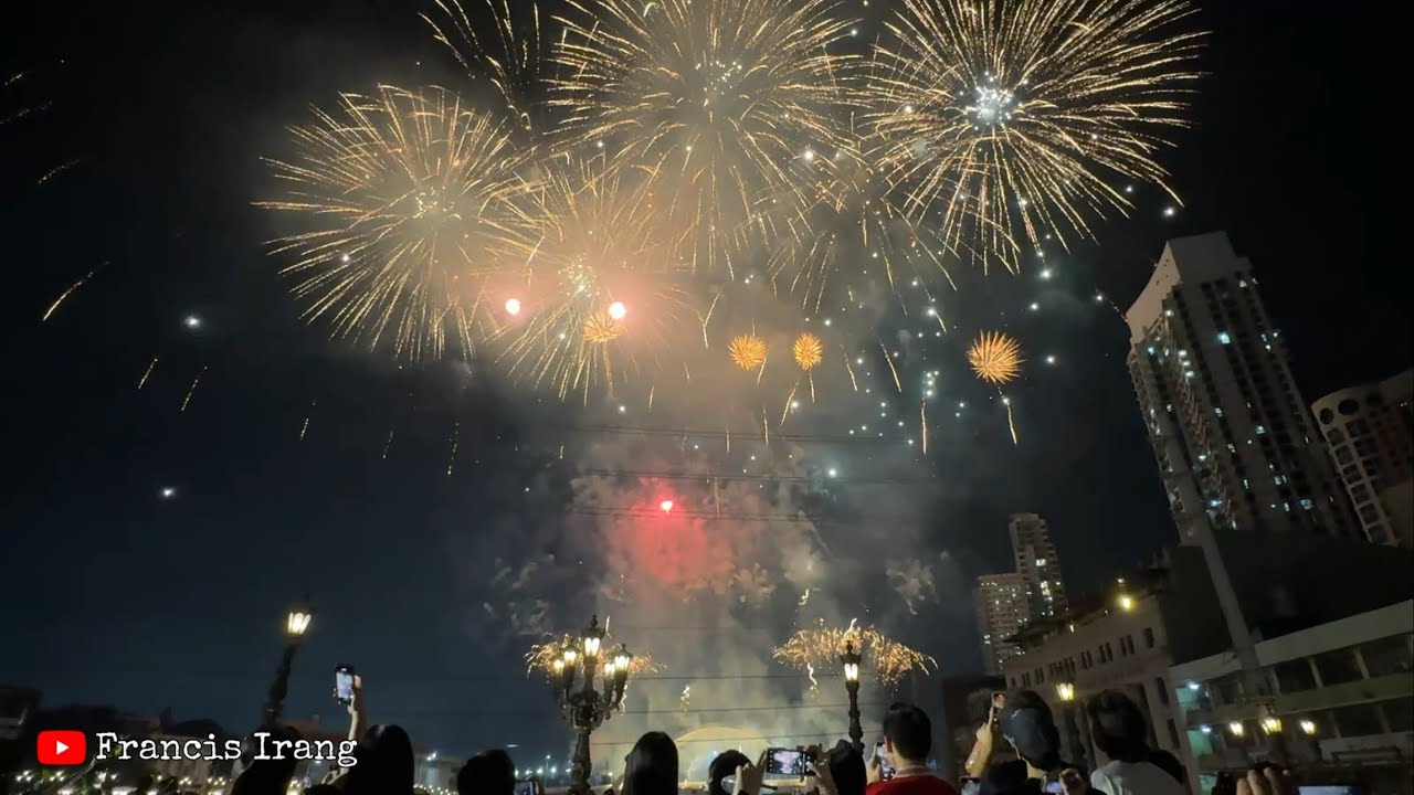 Chinese New Year 2025 Countdown (Fireworks Display and Drone Show) - Jones Bridge Binondo, Manila