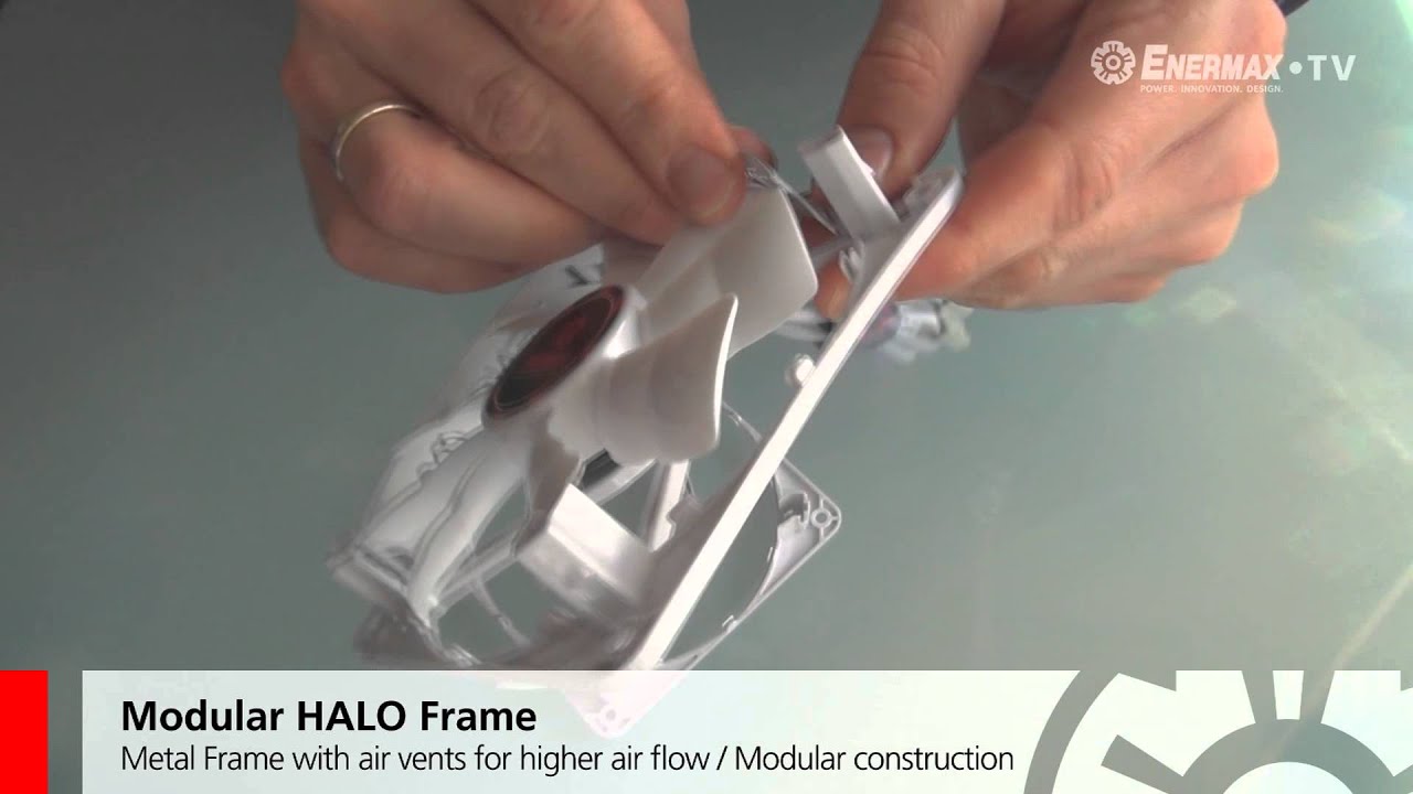 The Modular HALO Frame of ENERMAX Fans