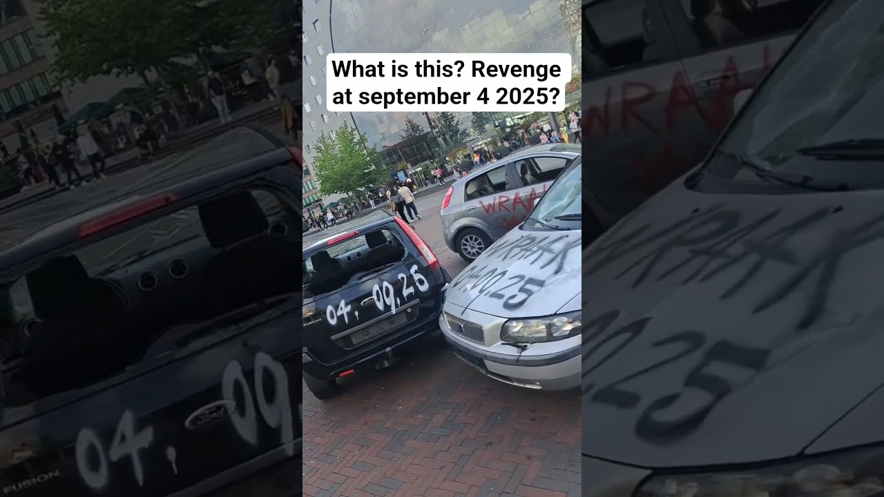 wraak revenge at september 4 2025? what is going on in downtown rotterdam??? #trouble # vengeance