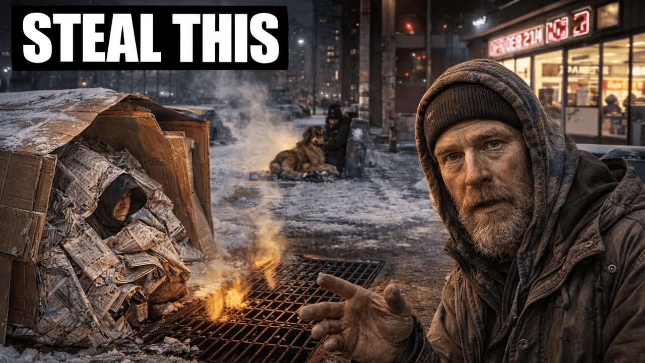 Homeless People Survive Freezing Winters