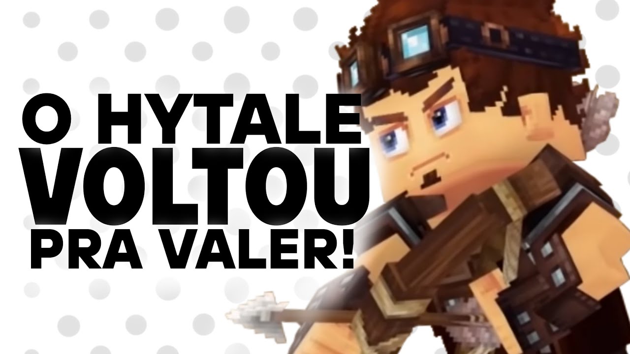 HYTALE ESTÁ DE VOLTA (e está ainda melhor do que antes)