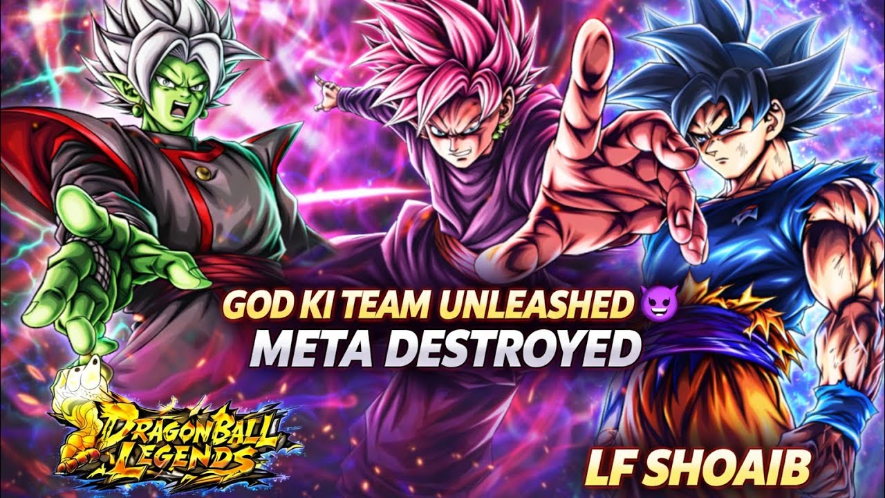 GOD KI TEAM UNLEASHED 😈 | META DESTROYED | DB LEGENDS | LF_SHOAIB